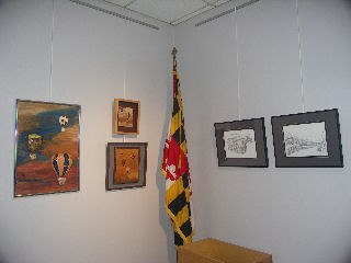 Maryland Flag and Art